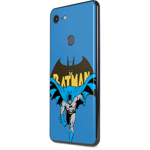 DC Comics Batman Vintage Action Pose Google Pixel 3 XL Skin